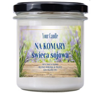 ŚWIECA SOJOWA NA KOMARY 150 ml - YOUR CANDLE (PRODUKT SEZONOWY)