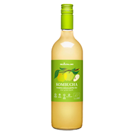 KOMBUCHA O SMAKU KWAŚNEGO ZIELONEGO JABŁKA BIO 750 ml - DELIKATNA