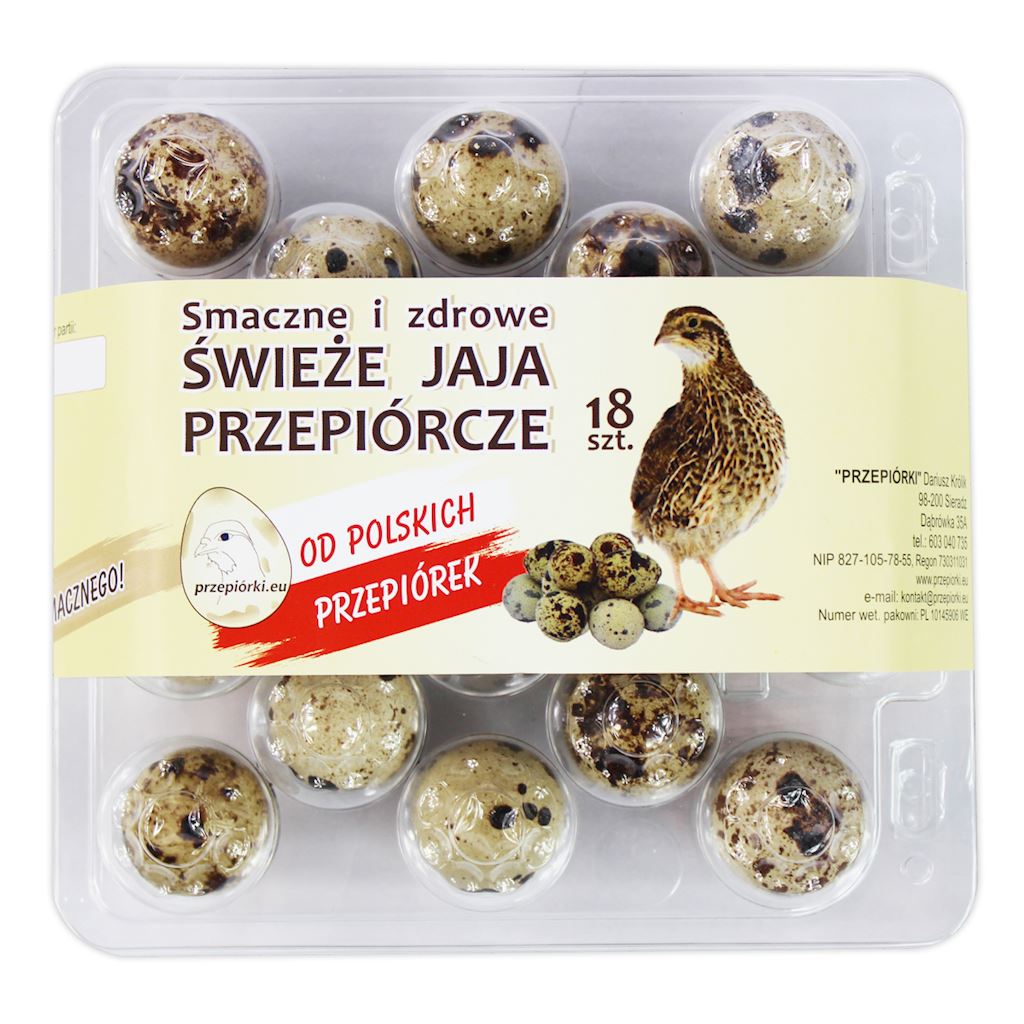 Jaja przepiórcze (18 szt.)