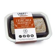 PASZTET Z KURCZAKA ZAGRODOWEGO BEZGLUTENOWY 200 g - ZDROWA MICHA (NA ZAMÓWIENIE)