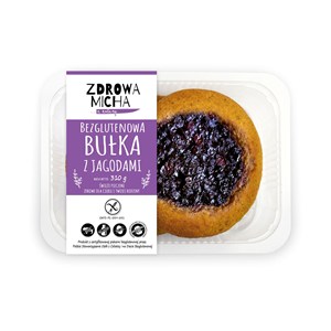 BUŁKI Z JAGODAMI BEZGLUTENOWA (2 szt.) 310 g - ZDROWA MICHA (NA ZAMÓWIENIE)