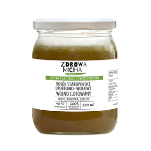 ROSÓŁ STAROPOLSKI BEZGLUTENOWY 520 ml - ZDROWA MICHA (NA ZAMÓWIENIE)