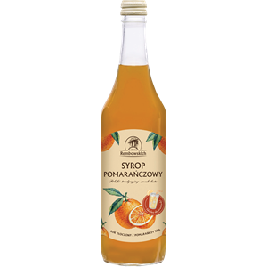 SYROP POMARAŃCZOWY 500 ml - REMBOWSCY