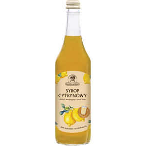 SYROP CYTRYNOWY 500 ml - REMBOWSCY