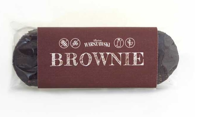 Baton brownie bezglutenowy 50 g