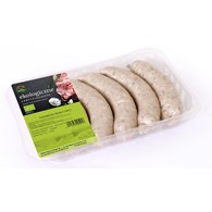 KIEŁBASA BIAŁA BIO (5 szt.) 485 g - WASĄG (NA ZAMÓWIENIE)