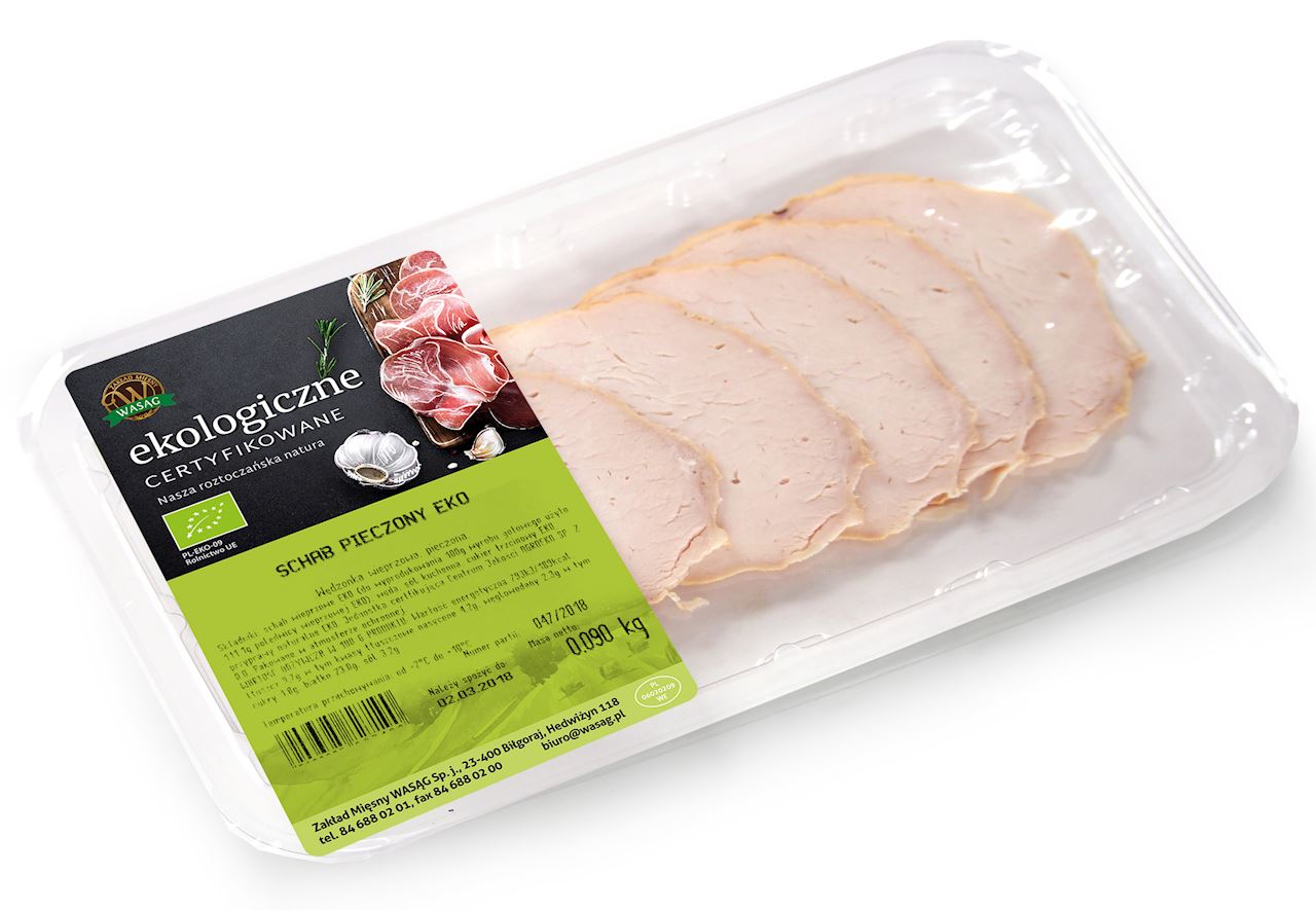 Schab pieczony plastry bio 90 g