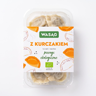 PIEROGI Z KURCZAKIEM BIO 400 g - WASĄG (NA ZAMÓWIENIE)