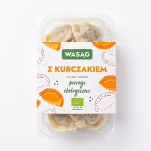 PIEROGI Z KURCZAKIEM BIO 400 g - WASĄG (NA ZAMÓWIENIE)