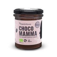 KREM Z ORZECHÓW LASKOWYCH Z CZEKOLADĄ BEZGLUTENOWY BIO 180 g - ORGANICHOUSE (CHOCOMAMMA)