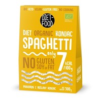MAKARON (KONJAC) SPAGHETTI BEZGLUTENOWY BIO 385 g (300 g) - DIET-FOOD