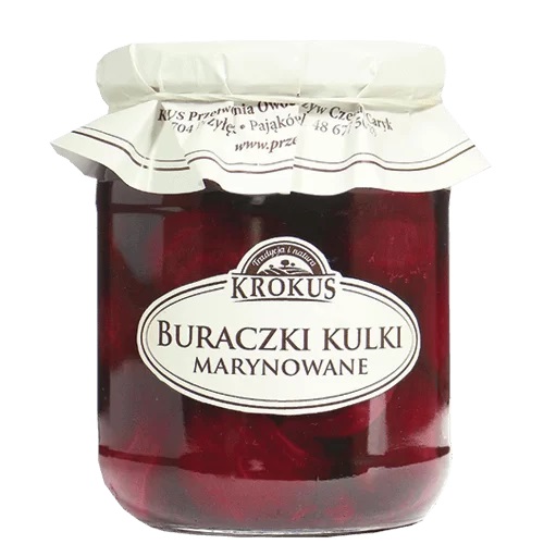 Buraczki marynowane kulki 470 g (300 g)