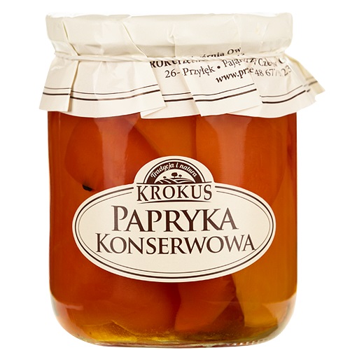 Papryka konserwowa bezglutenowa 480 g (230 g)