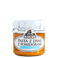 PASTA Z DYNI Z POMIDORAMI 180 g - KROKUS