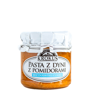 PASTA Z DYNI Z POMIDORAMI 180 g - KROKUS