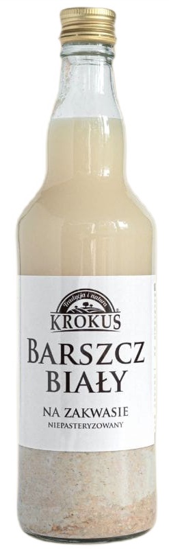 Barszcz biały na zakwasie niepasteryzowany 480 ml