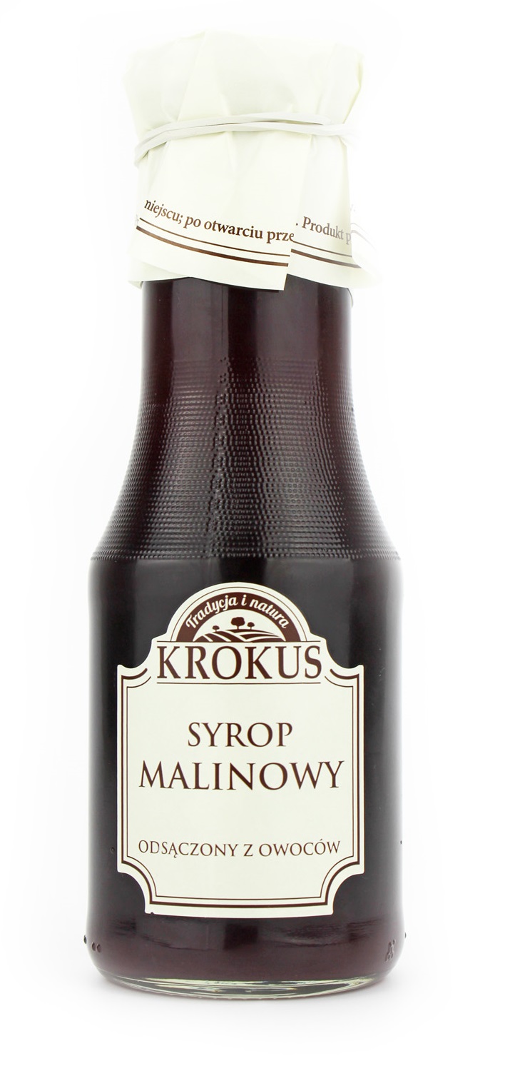 Syrop malinowy bezglutenowy 355 g (280 ml)