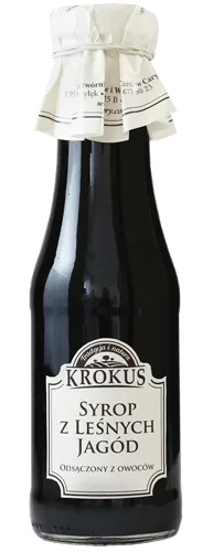 Syrop jagodowy bezglutenowy 355 g (280 ml)