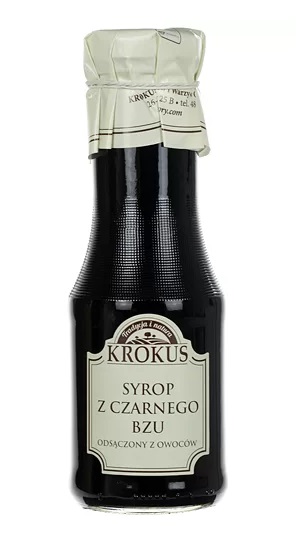 Syrop z czarnego bzu bezglutenowy 355 g (280 ml)