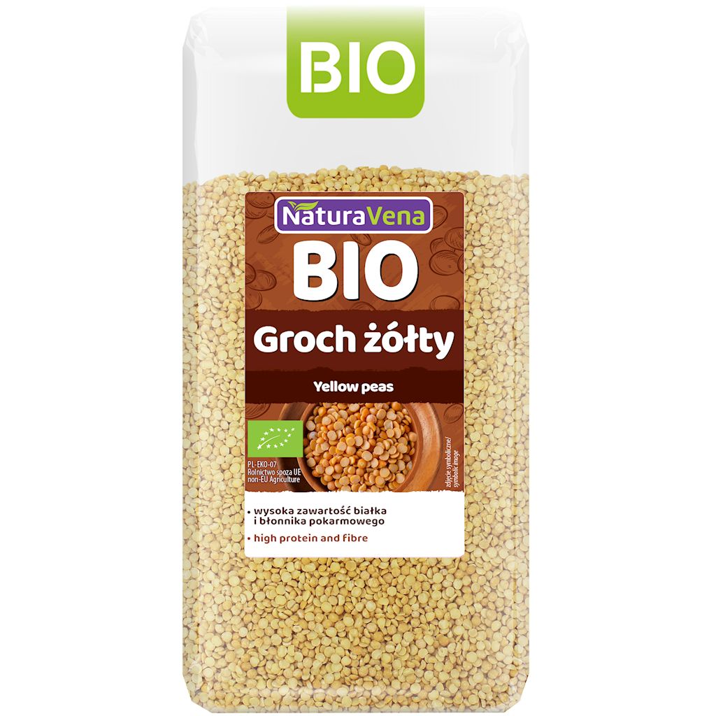 Groch żółty bio 400 g