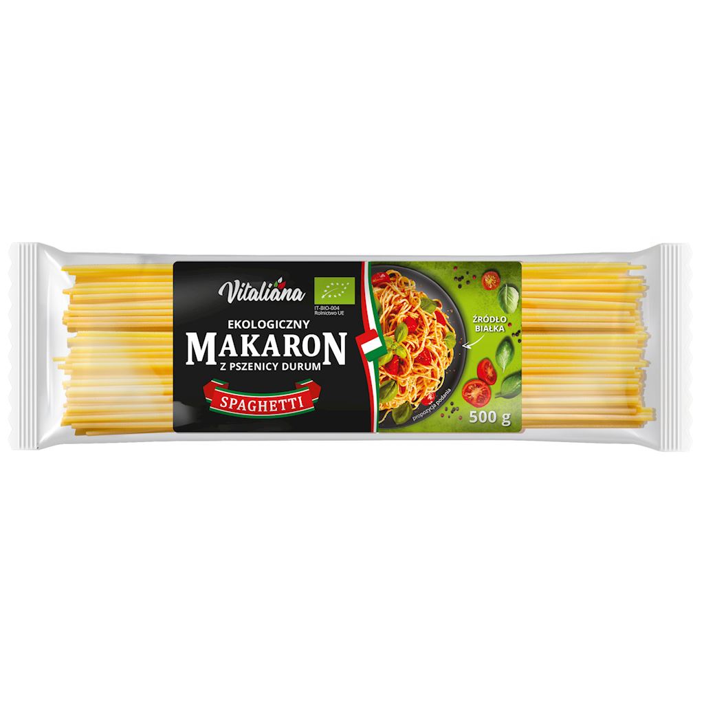 Makaron (semolinowy) spaghetti bio 500 g