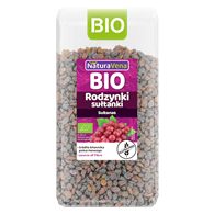 RODZYNKI SUŁTANKI BEZGLUTENOWE BIO 400 g - NATURAVENA