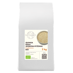 QUINOA BIAŁA (KOMOSA RYŻOWA) BEZGLUTENOWA BIO 2 kg - THE PLANET