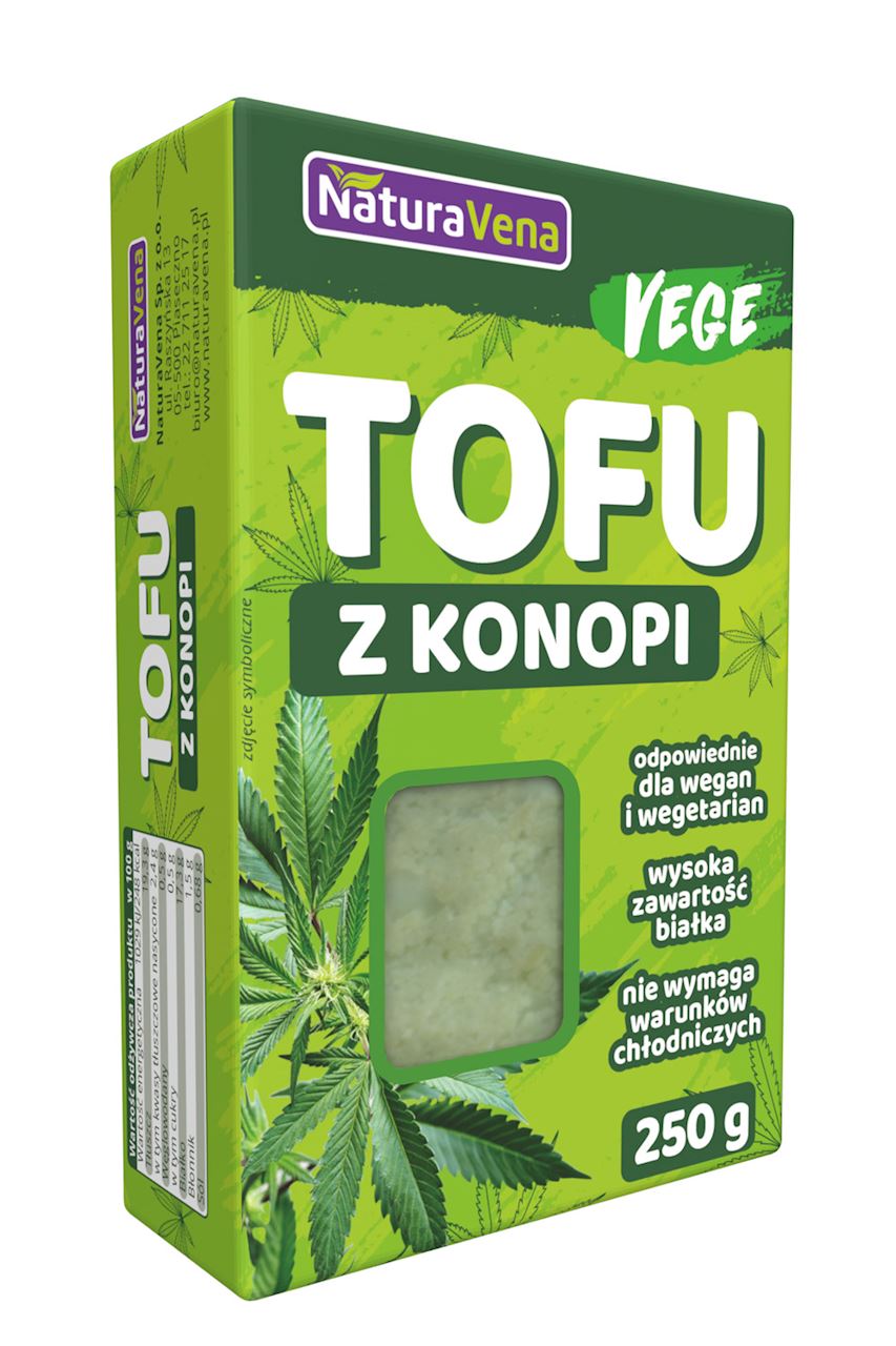 Tofu z konopi 250 g