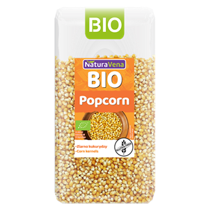 POPCORN (ZIARNO KUKURYDZY) BIO 500 g - NATURAVENA