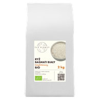 RYŻ BASMATI BIAŁY BEZGLUTENOWY BIO 2 kg - THE PLANET