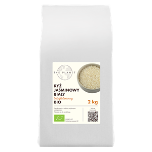 RYŻ JAŚMINOWY BIAŁY BEZGLUTENOWY BIO 2 kg - THE PLANET