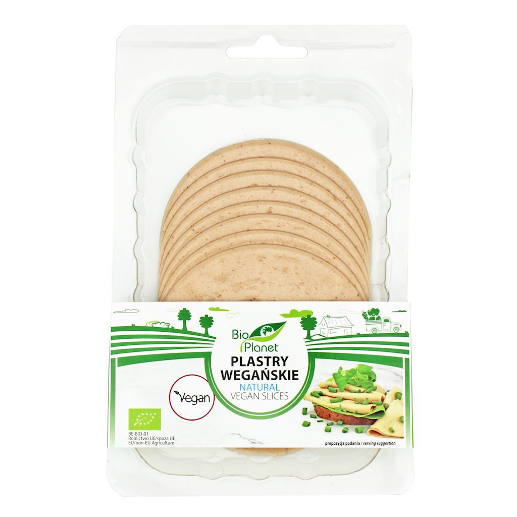 Plastry wegańskie natural bio 100 g