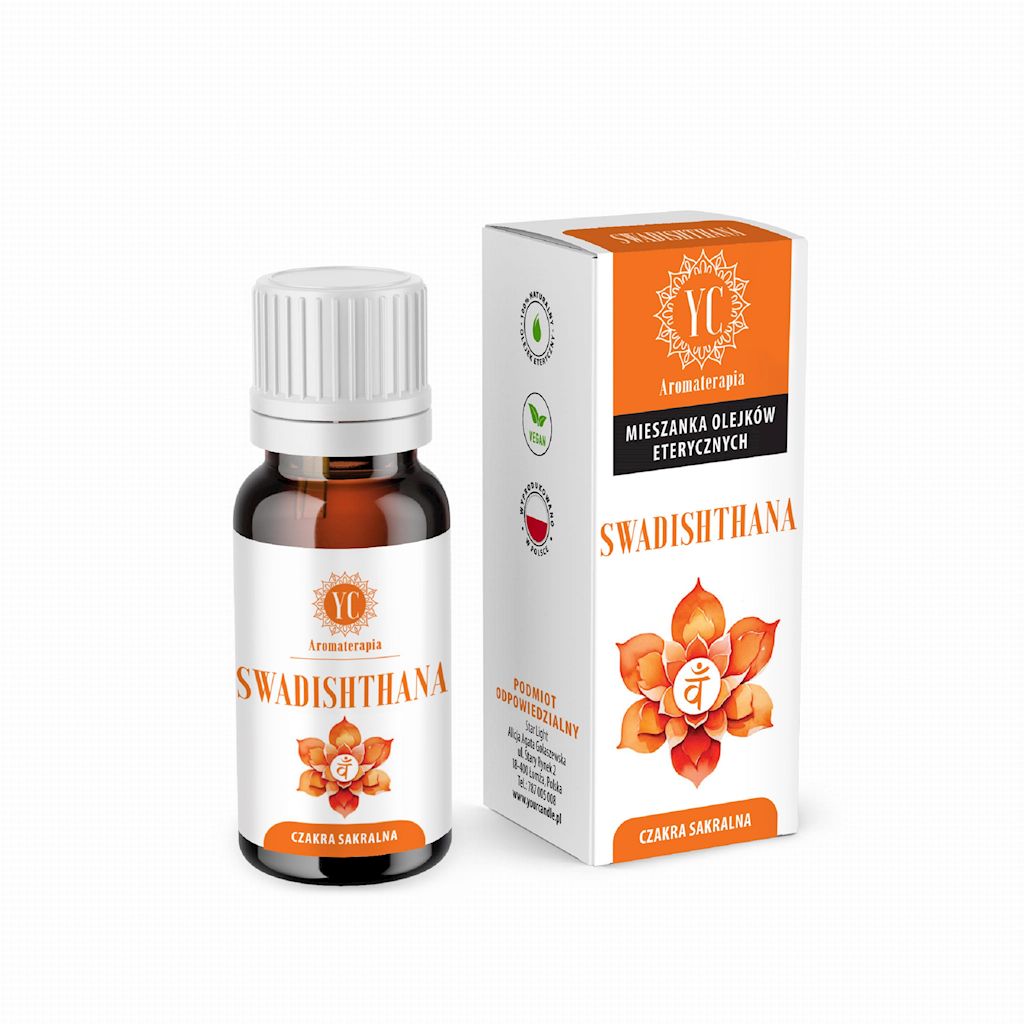 Olejek eteryczny mix czakra sakralna swadhisthana 10 ml