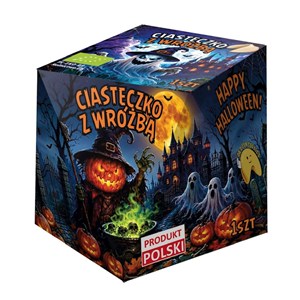 CIASTECZKO Z WRÓŻBĄ NA HALLOWEEN BIO 6 g - D&D FUN COOKIES (PRODUKT SEZONOWY)
