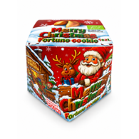 CIASTECZKO Z WRÓŻBĄ NA ŚWIĘTA BOŻEGO NARODZENIA BIO 6 g - D&D FUN COOKIES (PRODUKT SEZONOWY)