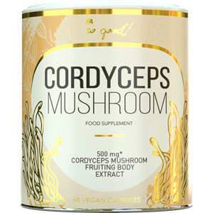 GRZYBY CORDYCEPS EKSTRAKT (500 mg) 60 KAPSUŁEK - SO GOOD!