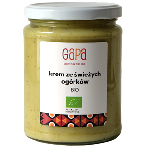 KREM ZE ŚWIEŻYCH OGÓRKÓW BIO 450 g - GAPA