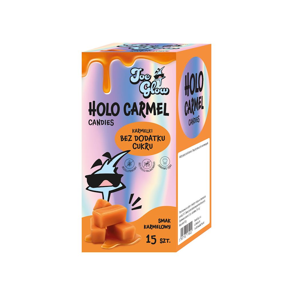 Karmelki toffi bez dodatku cukrów bezglutenowe (15 szt.) 90 g