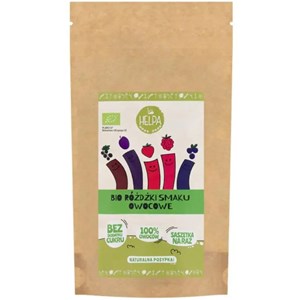 RÓŻDŻKI SMAKU OWOCOWE (LIOFILIZOWANE OWOCE) BIO (10 x 2 g) 20 g - HELPA