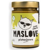 KREM Z PISTACJI 100 % SUPER SMOOTH BEZGLUTENOWY 290 g - MASLOVE