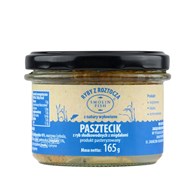 PASZTECIK Z RYB SŁODKOWODNYCH Z MIGDAŁAMI BEZGLUTENOWY 165 g - SMOLIN FISH (NA ZAMÓWIENIE)