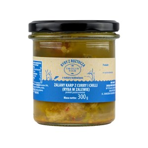 KARP W ZALEWIE Z CURRY I CHILI 300 g - SMOLIN FISH