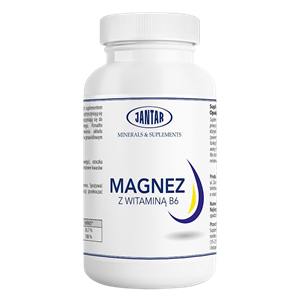 MAGNEZ + WITAMINA B6 90 KAPSUŁEK - JANTAR