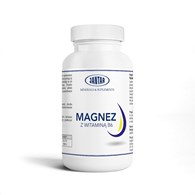 MAGNEZ + WITAMINA B6 60 KAPSUŁEK (100 mg + 1,4 mg) - JANTAR