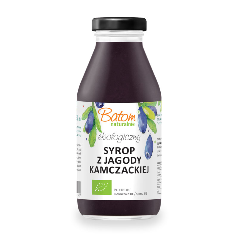 Syrop z jagody kamczackiej bio 330 ml