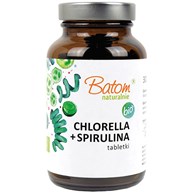 CHLORELLA + SPIRULINA BIO 240 TABLETEK - BATOM