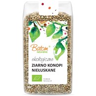 NASIONA KONOPI NIEŁUSKANE BIO 250 g - BATOM