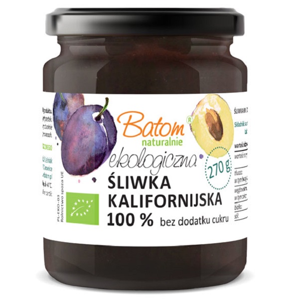 Powidła śliwkowe bez dodatku cukrów bio 340 g