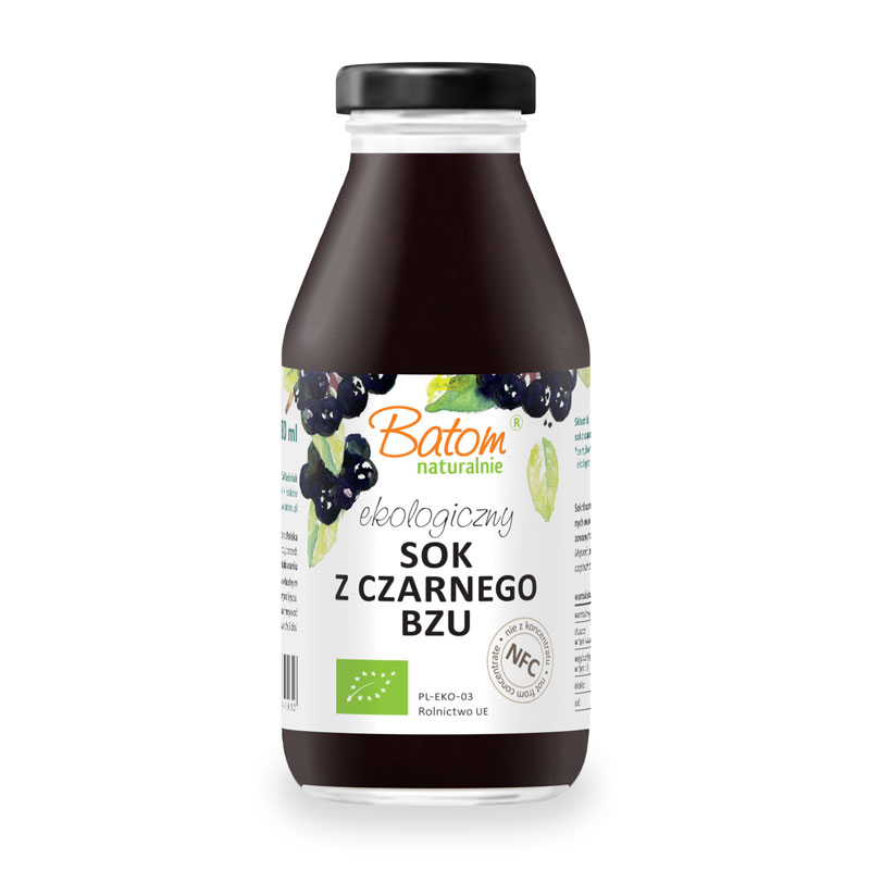 Sok z czarnego bzu nfc bio 330 ml