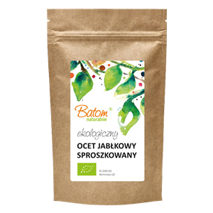 OCET JABŁKOWY SPROSZKOWANY BIO 100 g - BATOM